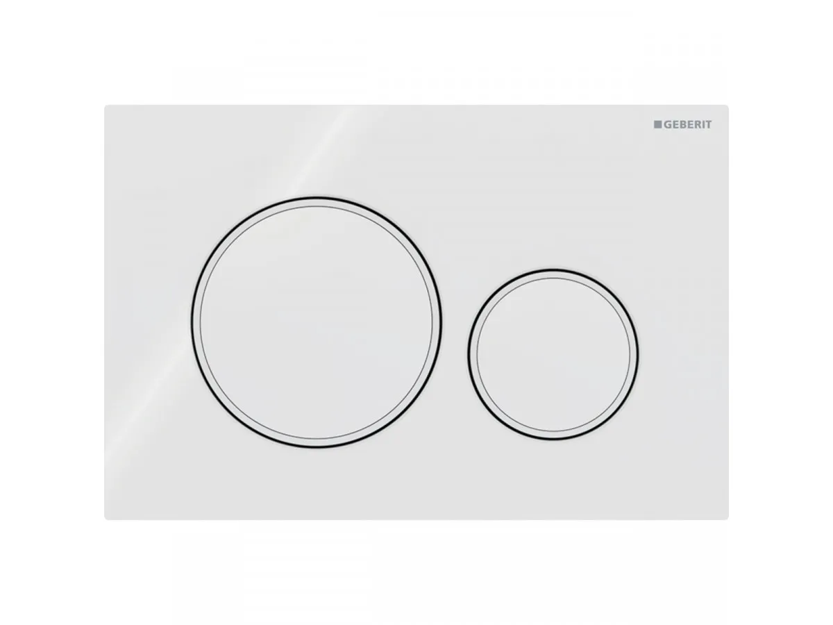 Geberit Tipka Sigma20 115.882.11.1 Bela/ Mat 