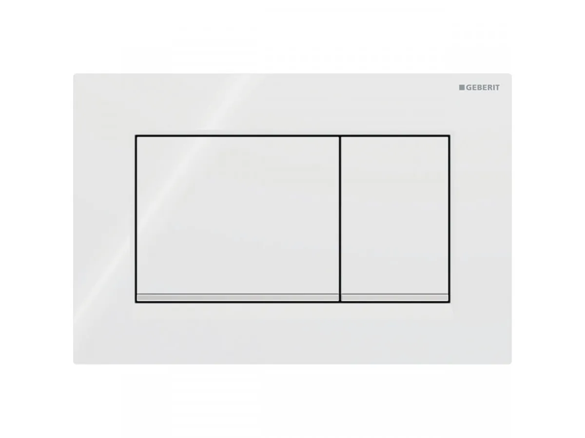 Geberit Tipka Sigma30 115.883.Kl.1 Bela/Sjaj Mat/Hrom 