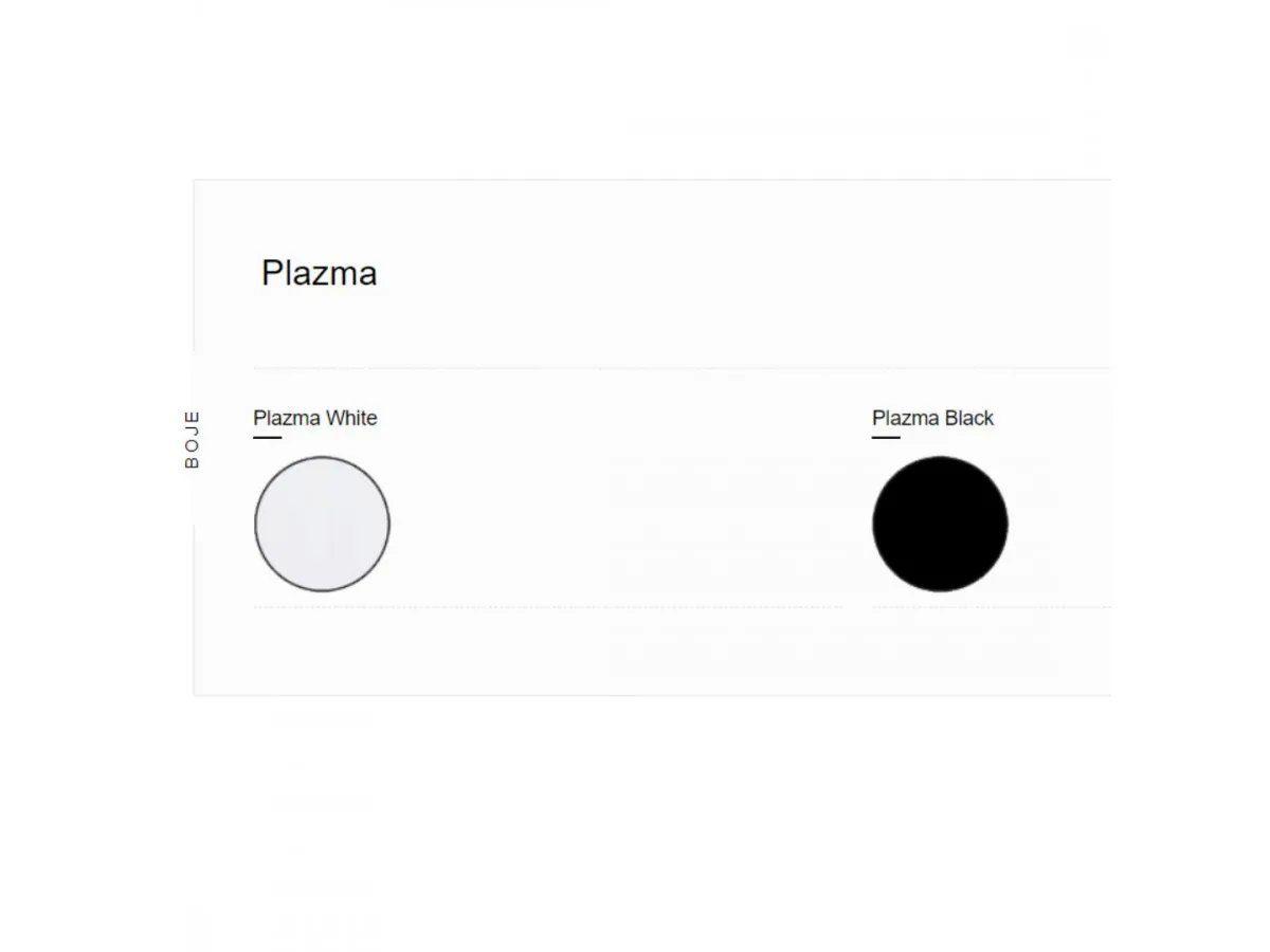 PINO ART PLAZMA 65 BLACK ORMARIC SA UMIVAONIKOM 0268 