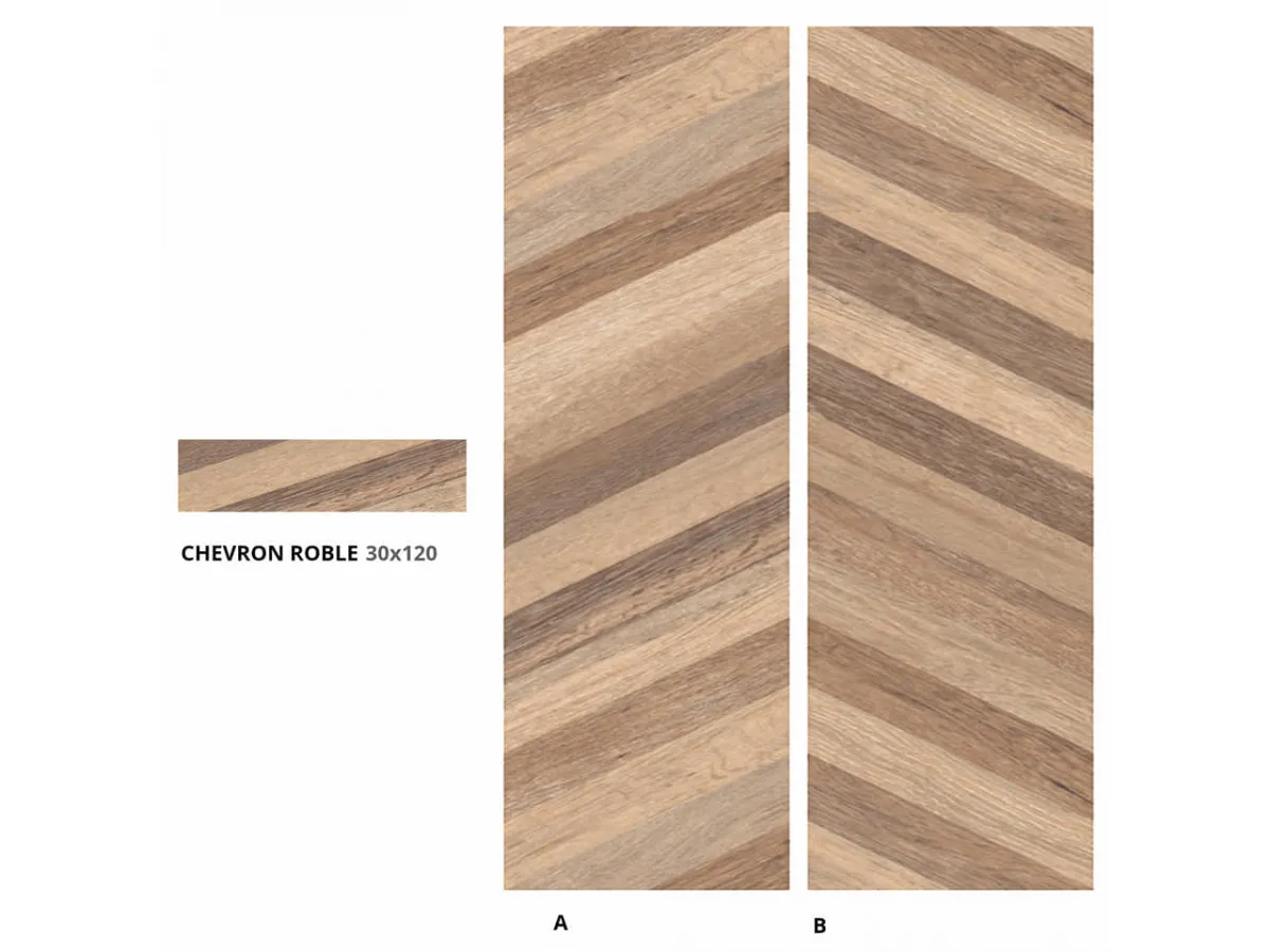 SA HERITAGE CHEVRON ROBLE A 30X120 1.07m2 