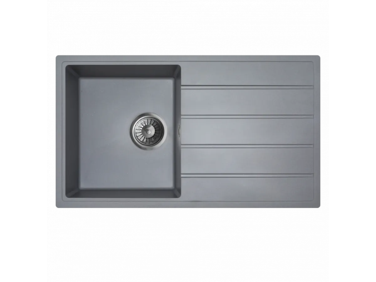 Milo Granitna sudopera MILO METRO 76x44 Diamond grey sa sifonom MET.D.1KDO 