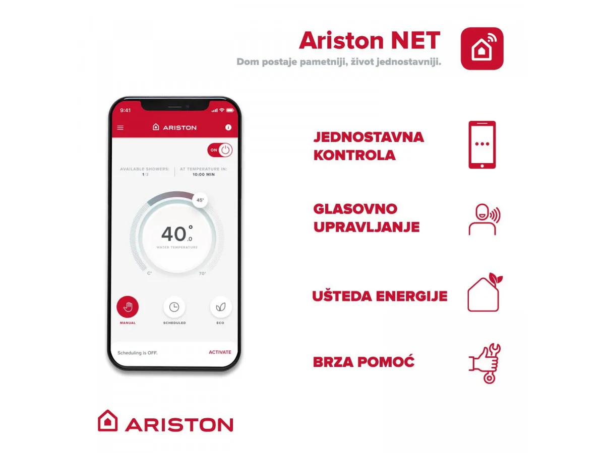 ARISTON VLS TUCH WIFI 100 EU SIVI 