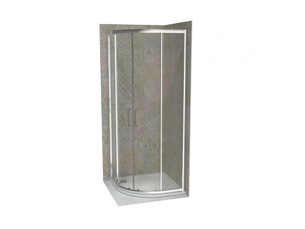 COPEN Tus kabina  ATLAS PRO R900x1950 hrom, staklo 6mm providno C-02-43R900 
