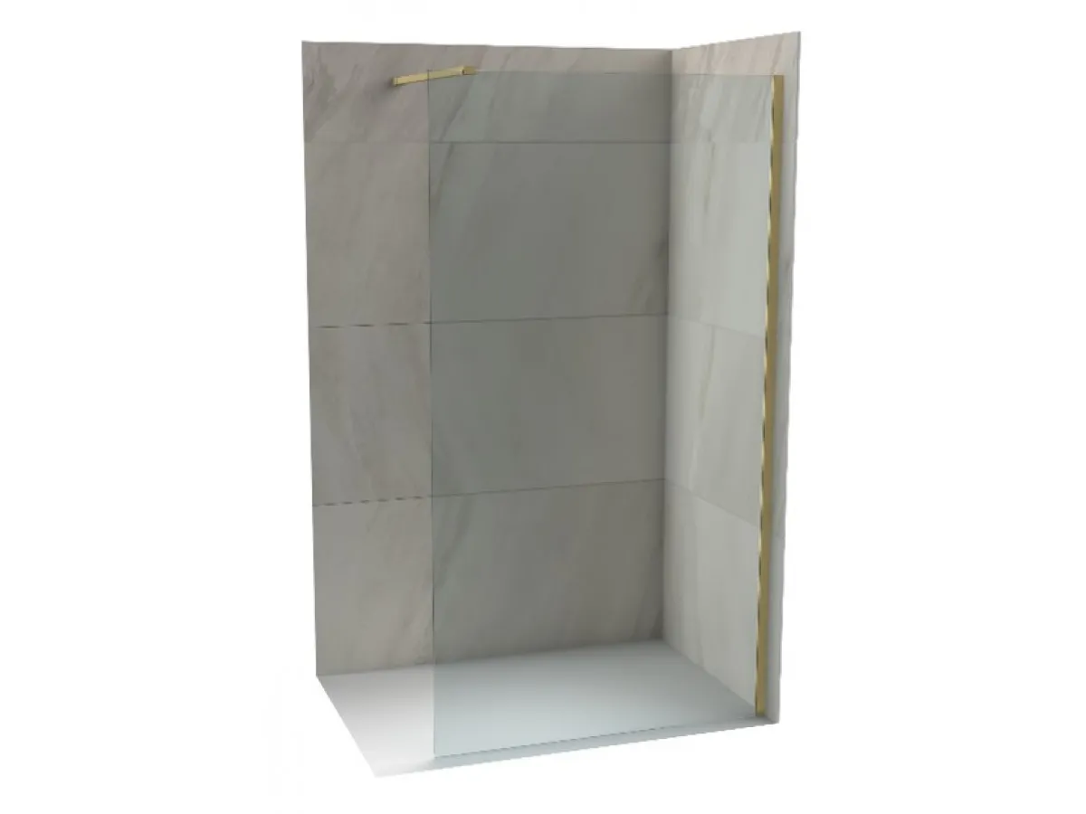 COPEN Walk-in  MONTE 700x2000 8mm staklo, brushed gold C-02-S70BG 