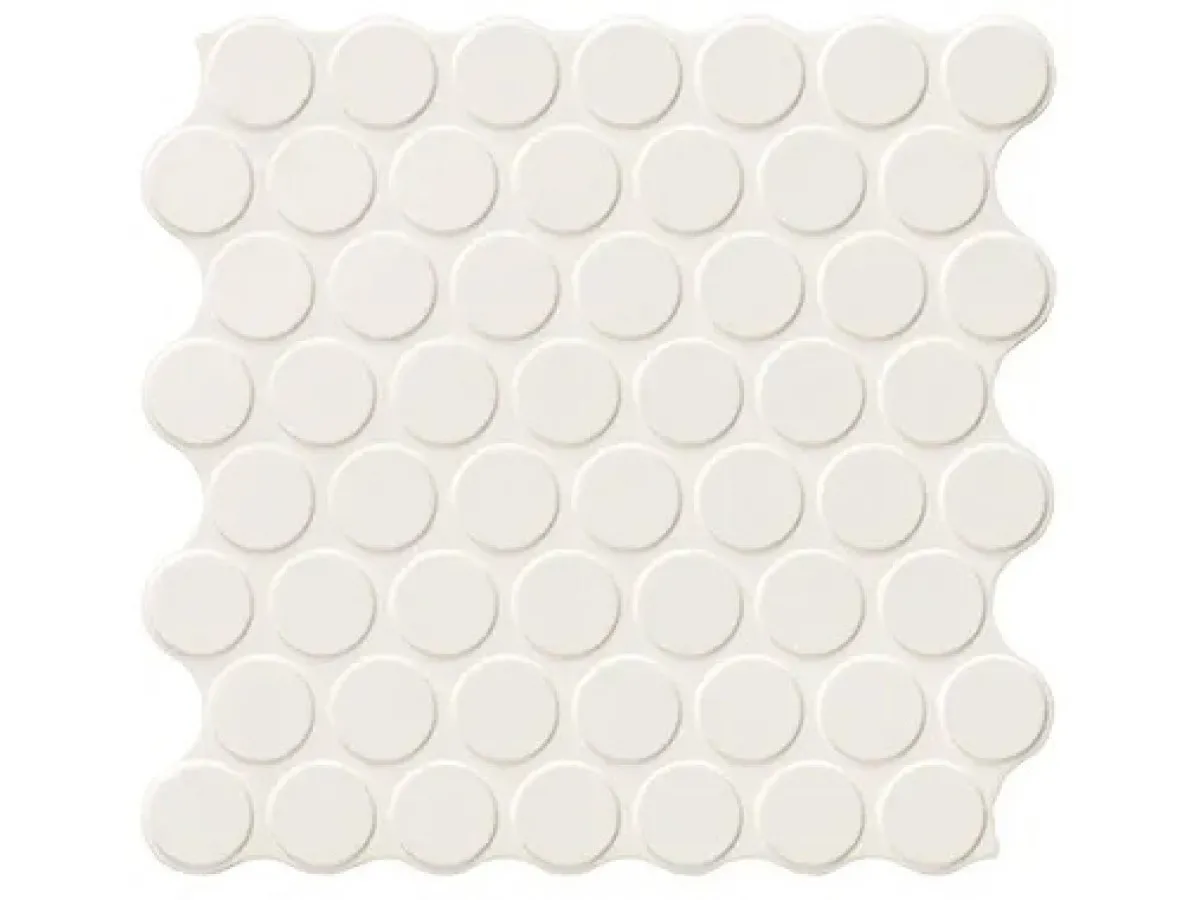 Bal CIRCLE WHITE 30.9x30.9 ,0.86m2 