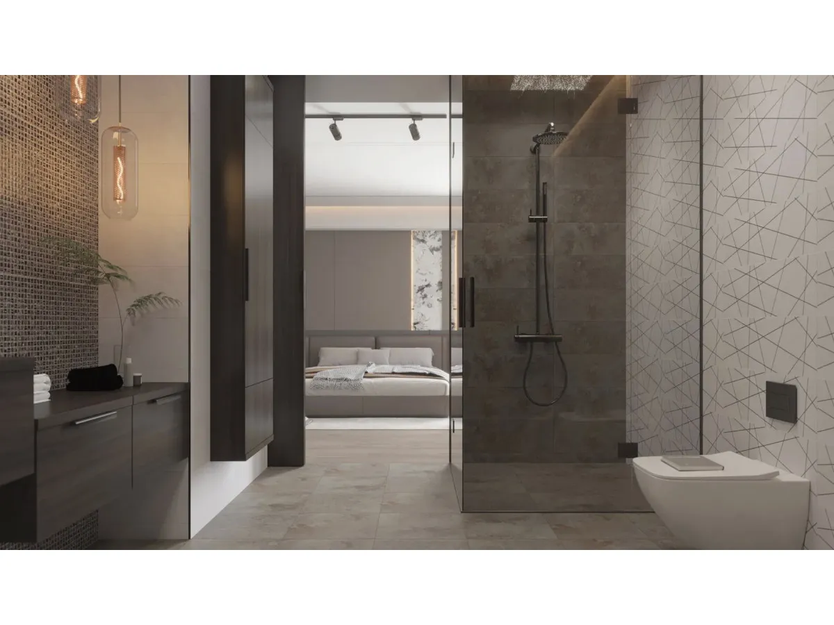 Bal DECOR MAGMA SILVER 25x80 1.2m2 