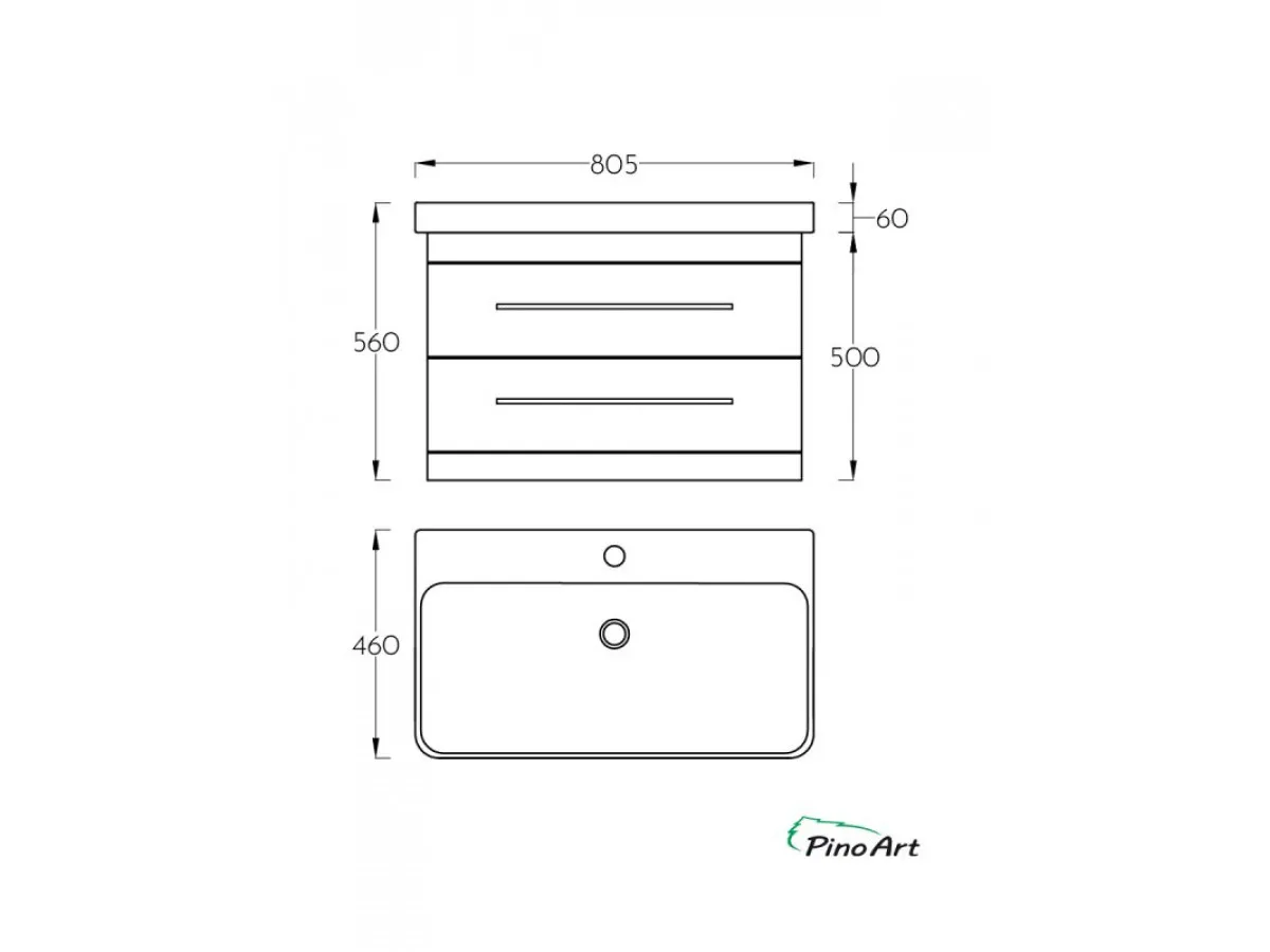 Pino Ormaric Luxor 80F Drvo – Black Umivonik 1121 