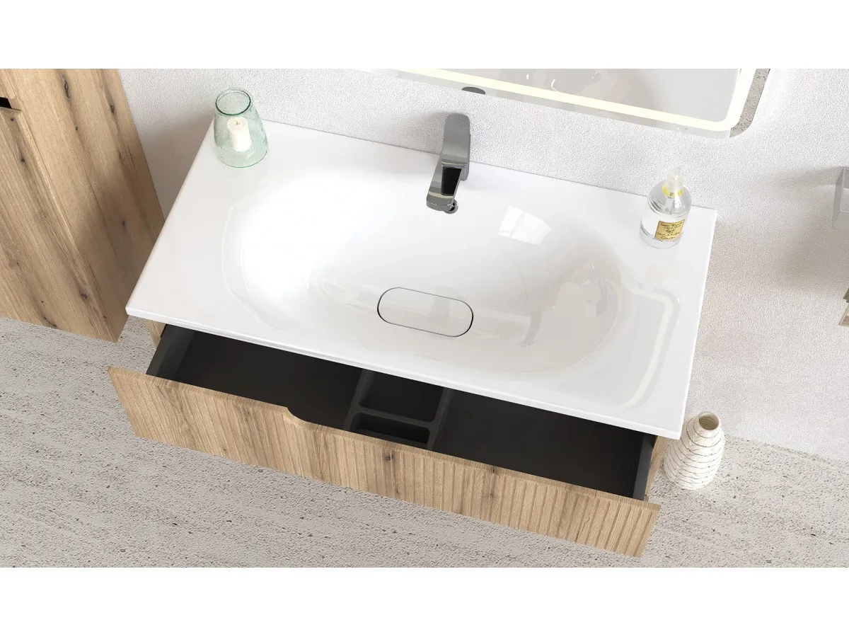 ORMARIC BEZ LAVABOA EURIDIKA 100 H-UP P OAK 