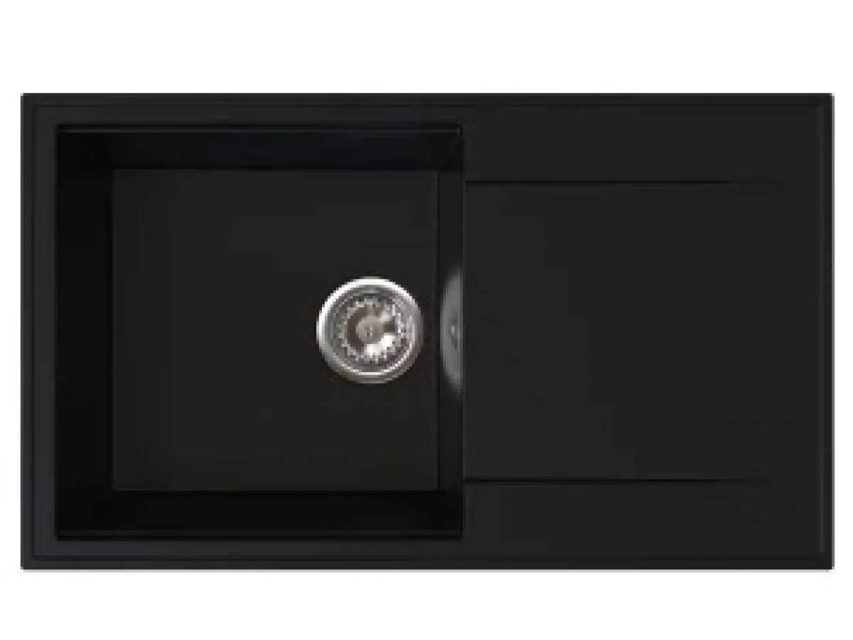 SUDOPERA GRANITNA 78X46 ULG780 CRNA MAT 