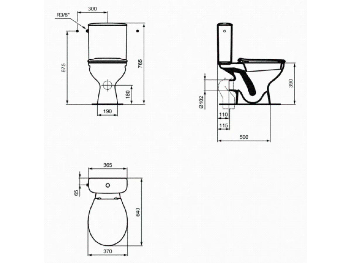 VIDIMA MONOBLOK ULYSEE BALTIK W835101 