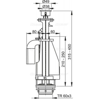 ALCA ZVONO ZA MONOBLOK DUO A08 