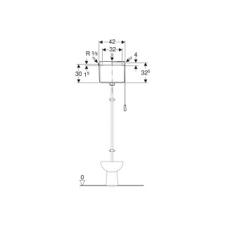 GEBERIT VODOKOTLIC FONTANA AP112 