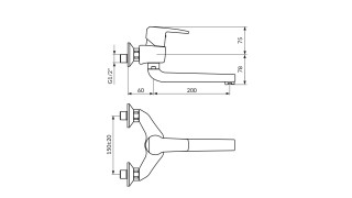 Rosan Cubo Zidna Baterija 200 Jc32220 