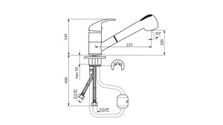 Rosan King Frizerska Betrija Sa 2 Cevi J385001 