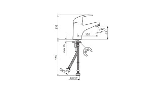 Rosan King Baterija Za Lavabo J301001 