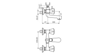 Rosan Klasik Baterija Za Kadu K12101 