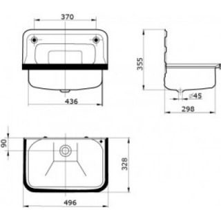LAVABO FONTANA/VIDABONA 1.KL 
