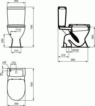 MONOBLOK EUROVIT DEAL STANDARD SIMPLON V337301 