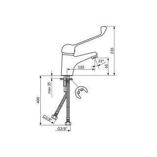 Rosan King Baterija Za Lavabo - Lekarska J30L001 