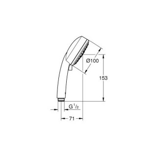 GROHE TUS SET TEMPESTA COSMOPOLITAN 27572001 