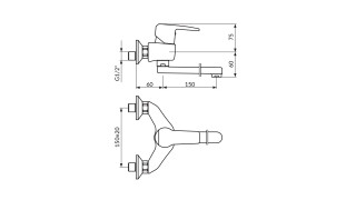 Rosan Cubo Zidna 150 Jc32115 