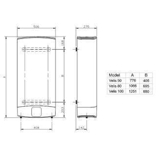 ARISTON 50L VELIS EVO 