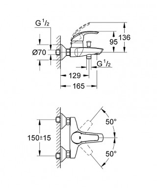 GROHE EUROSMART KADA 33300002 