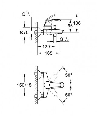 GROHE EUROSMART KADA 33300002 