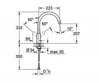 GROHE BAUFLOW SUDOPERA 31230001 