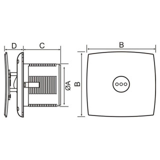 VENTILATOR CATA X-MART 10 MAT 