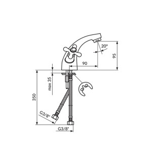 Rosan Nostalgija Lavabo Nk21101 