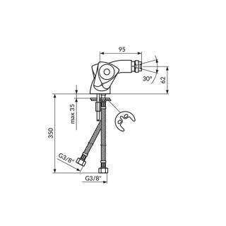 Rosan Fumme Baterija Za Bide Kf29101 