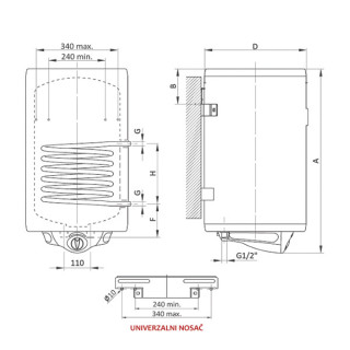 ELIT BOJLER XX 120L KOMB SOLARNI 