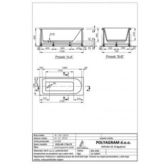 POLY KADA SOLUN 170×75        - 