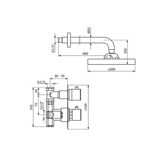 Rosan Thermo Uzidna Baterija Termostatska Jt31101 