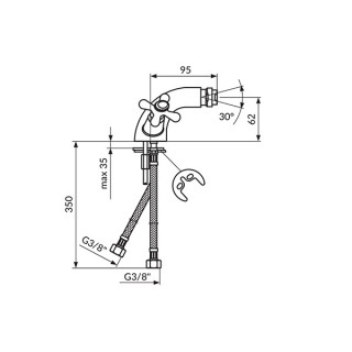 Rosan Nostalgija Baterija Za Bide N29101 