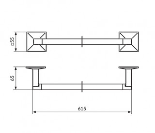 Rosan Smart Drzac Peskira 60Cm - Ja901 