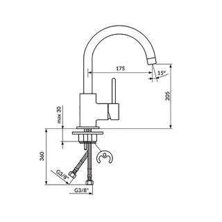 Rosan Dark Baterija Za Sudoperu Jd38101 