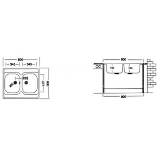 LIV INOX SUDOPERA NASADNA 60x80 N-432-K Ø60 SA LETVICOM 