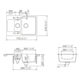 SCHOCK SUDOPERA MANHATTAN D150 770x510x197mm BELA 