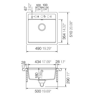 SCHOCK SUDOPERA NEMO N100S 490x510x180mm  BELA 