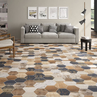 SA HEX. GAUGUIN 25x22, 1.04m2 