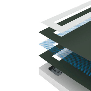 CONFLUO TABLA FRAMELESS 1200X1200X 35/54 40007530 