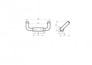 RUBINETA MINI DRZAC BADE MANTILA - CRNI (BK) 670106 