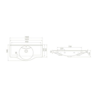 TURKUAZ NIL 105 LAVABO 66700 U 