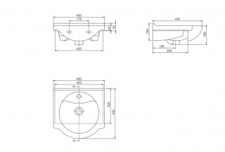 TURKUAZ NIL 45 LAVABO 66200 U 