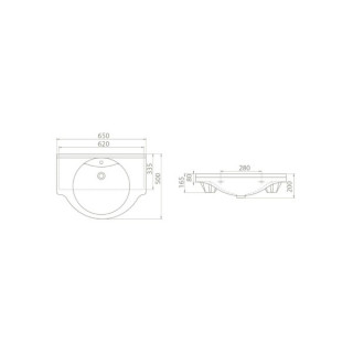 TURKUAZ NIL 65 LAVABO 66100 U 