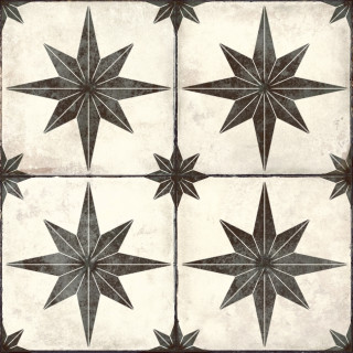 BAL STAR BLACK 45X45, 1.62m2 