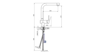 Stolz S2 Gold Baterija Za Sudoperu 238201G 