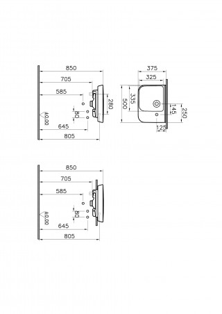 VITRA LAVABO SENTO 50CM 5945B003-0029 